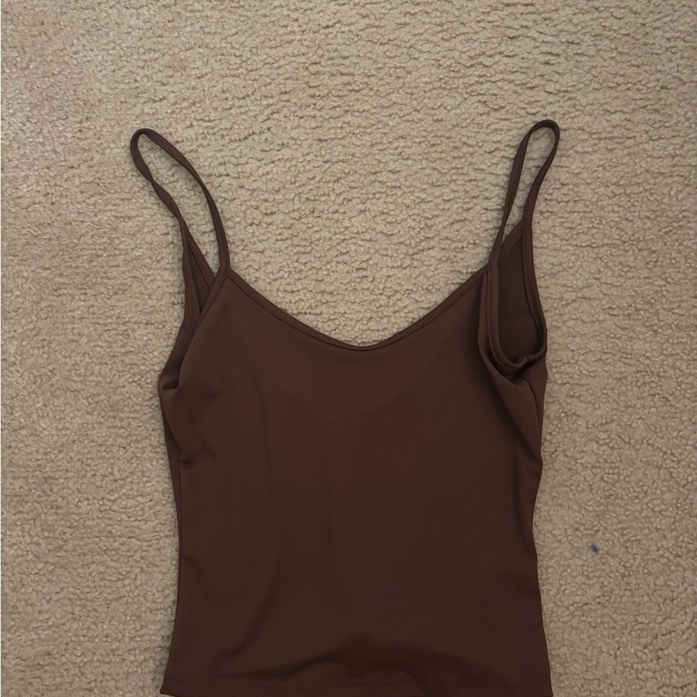 Women’s Brown Spaghetti Strap Camisole
